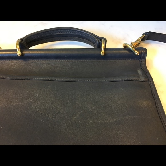Black Leather Coach Purse - Picture 8 of 8